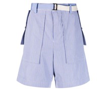 Gestreifte Shorts