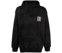 Hoodie mit Batikmuster