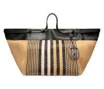 Gestreifter Billboard Shopper