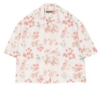 April floral-print shirt
