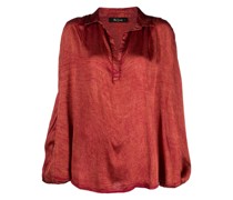 Vianey Bluse mit Knitteroptik