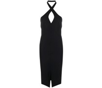 Schmales Midikleid mit Cut-Out