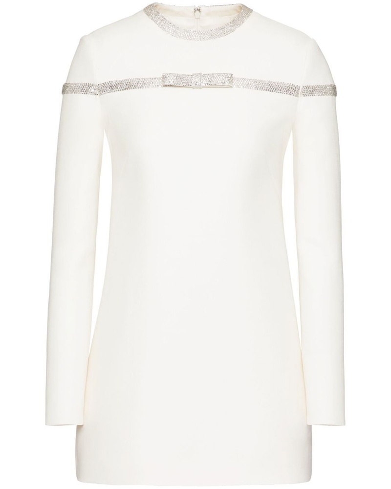 Valentino Garavani Damen Crepe Couture Minikleid