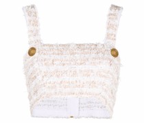Cropped-Top mit Knöpfen