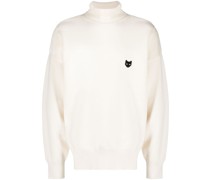 Panther Pullover mit Rollkragen