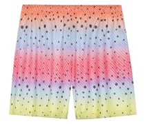 Gepunktete Shorts