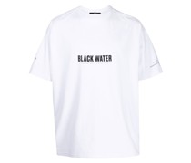 T-Shirt mit "Black Water"-Print