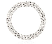 18kt Weißgoldarmband mit Diamanten