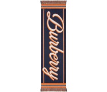 Jacquard-Schal mit Logo