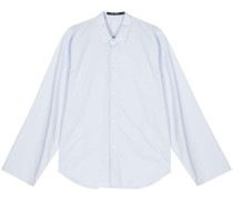 wide-sleeved cotton shirt