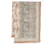 Aloe Seidenschal mit Paisley-Print