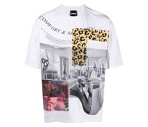 T-Shirt mit Boxed Animal-Print