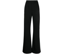 Ausgestellte Hose mit Logo-Print