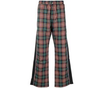 Ausgestellte Hose mit Karomuster