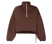Sweatshirt mit Reißverschluss