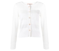 Cardigan in Pointelle-Strick