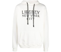 Hoodie mit Logo-Print