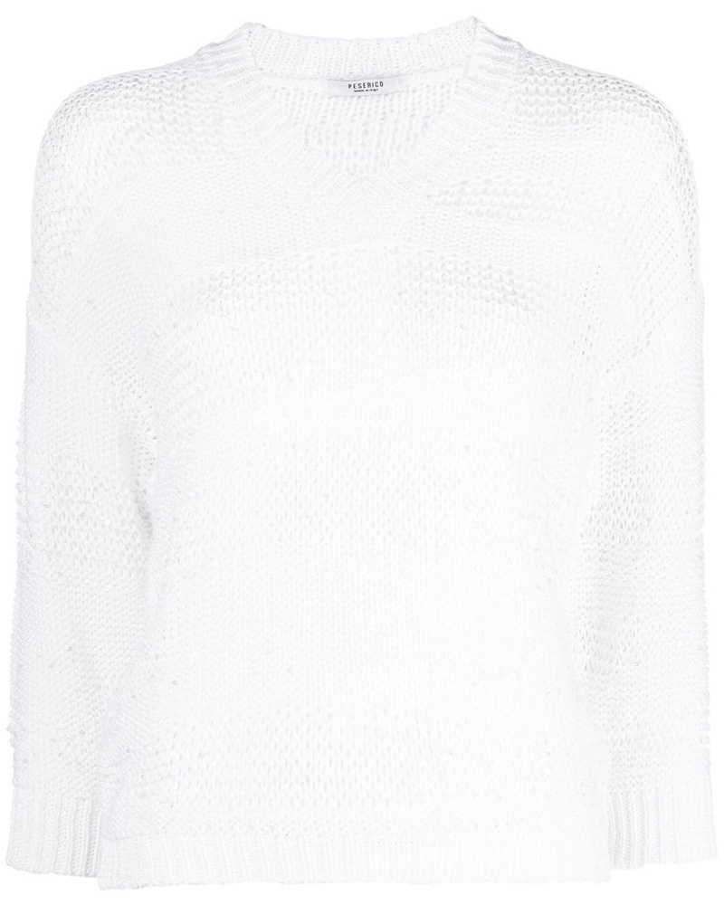 Peserico Damen Cropped-Pullover