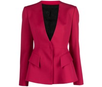 Blazer mit V-Ausschnitt