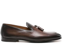 Ausgeblichene Loafer mit Quasten