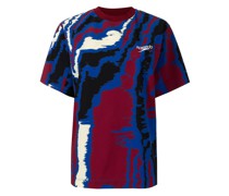 T-Shirt in Colour-Block-Optik