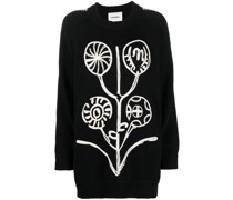 Bestickter Pullover