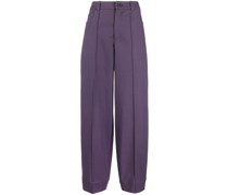 Tapered-Hose aus Wolle