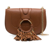 Schultertasche mit Quaste