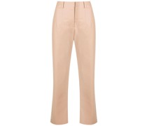 Cropped-Hose mit Katze