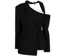 Asymmetrischer Baska Blazer