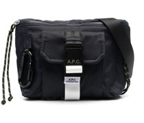 A.P.C. Gürteltasche mit Logo-Patch