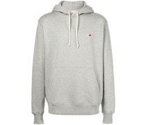 Hoodie mit Logo-Stickerei