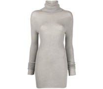 Rollkragenpullover aus Schurwolle
