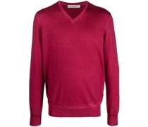 Pullover mit V-Ausschnitt