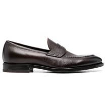 Loafer aus strukturiertem Leder