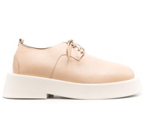 Derby-Schuhe mit Blockabsatz