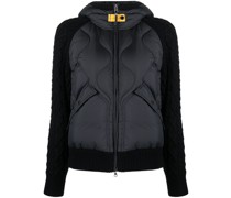 Jacke mit Kontrasteinsätzen