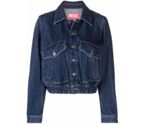 Bomberjacke aus Denim