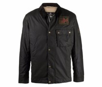 Gewachste Jacke mit Kragen