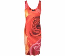 Kleid mit Rosen-Print