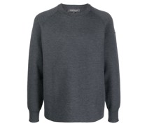 Pullover mit Logo-Patch