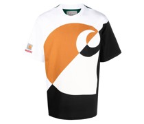 x Carhartt WIP T-Shirt in Colour-Block-Optik