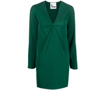 Minikleid mit V-Ausschnitt