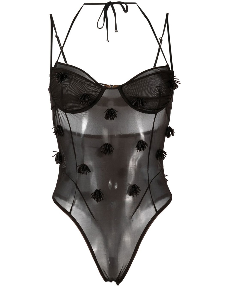 Jacquemus Damen Body mit Fransen EV6811 Jacquemus Damen Body mit Fransen EV6811