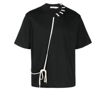 T-Shirt mit Schnürsenkel-Detail