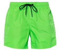 rainbow-patch swim shorts