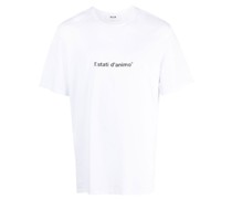 T-Shirt mit Slogan-Print