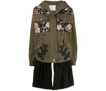 Military-Jacke mit Kapuze