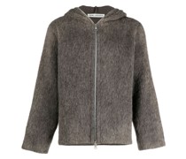 Kapuzenjacke mit Reißverschluss