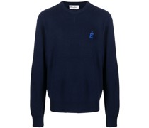 Boris Pullover mit Logo-Patch